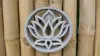 Product image 1 of the product “Lotus - Plaque - Lotus flower, Ø 15 cm | cast stone ”